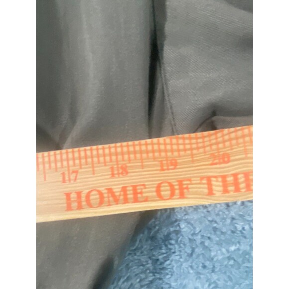 London Fog Trench Coat Womens 14 Knee Length Double Breasted Button Read - Picture 8 of 9